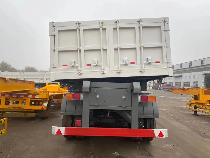 China Manufacturer 3 Axles 100 Tons Side Wall Tipping Rear End Dump Trailer Side Dumper Semi Trailer China Manufacturer 3 Axles 100 Tons Side Wall Tipping Rear End Dump Trailer Side Dumper Semi Trailer
